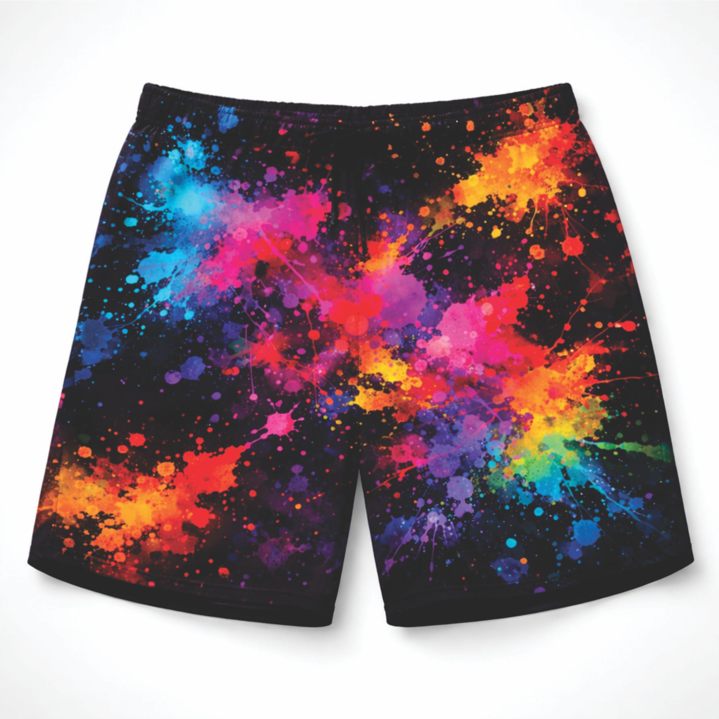 Samba Canção Masculino Estampa Color Splash – Conforto e Estilo Moderno