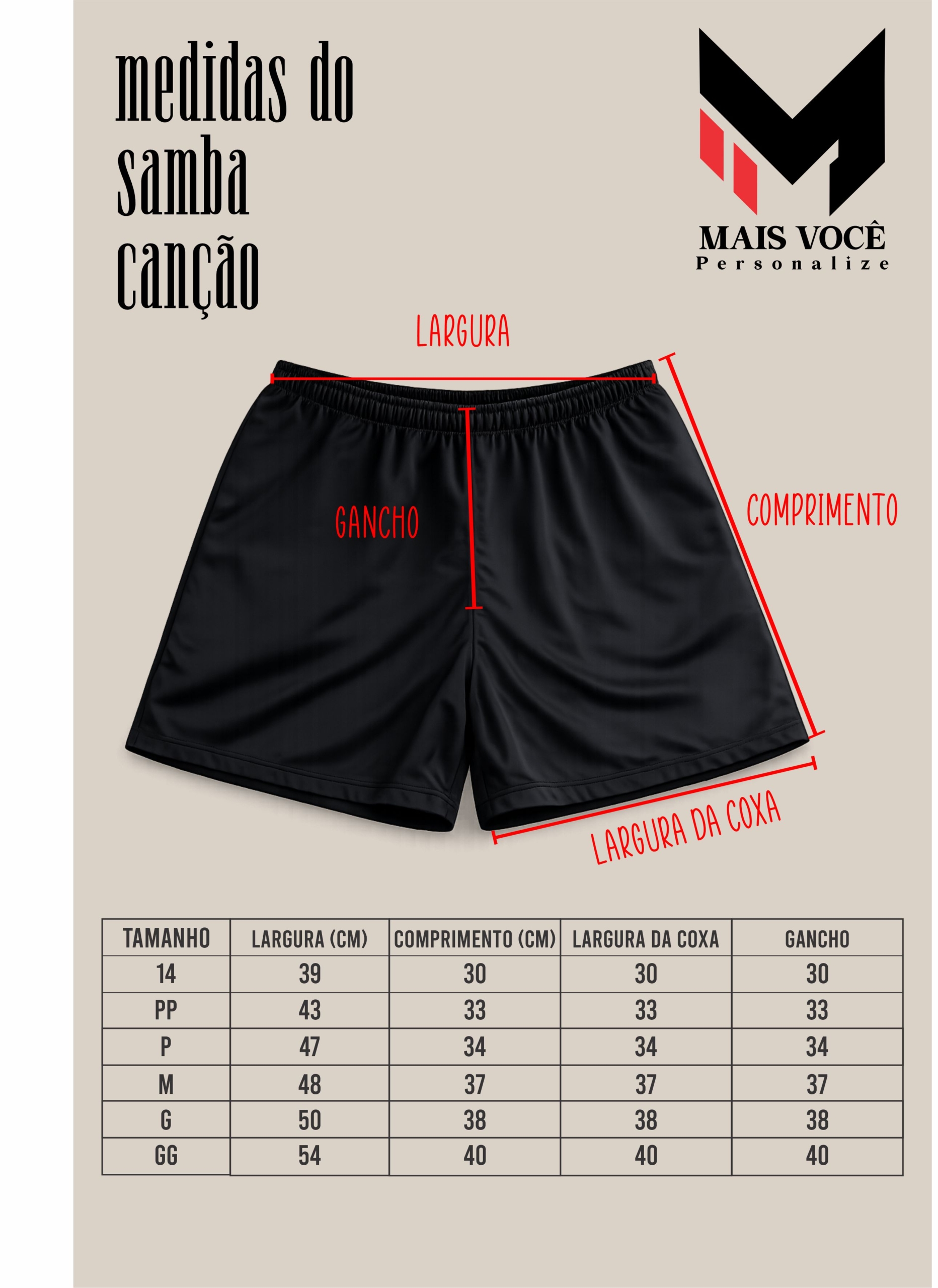 Samba Canção Masculino Estampa Color Splash – Conforto e Estilo Moderno - Imagem 3